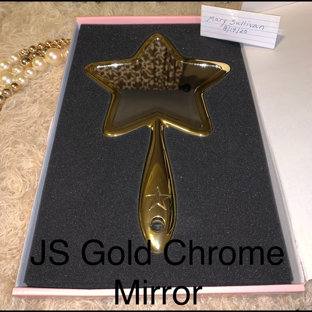 Jeffree Star Gold Chrome Mirror
